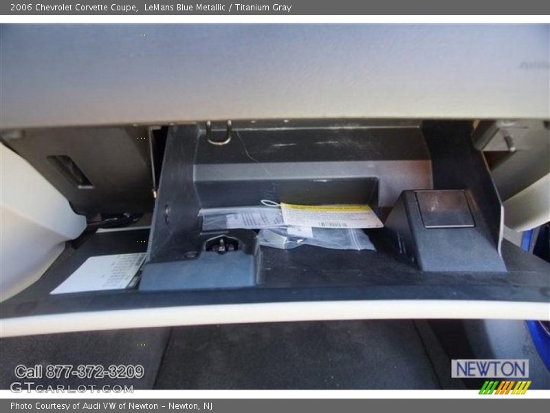 LeMans Blue Metallic / Titanium Gray 2006 Chevrolet Corvette Coupe