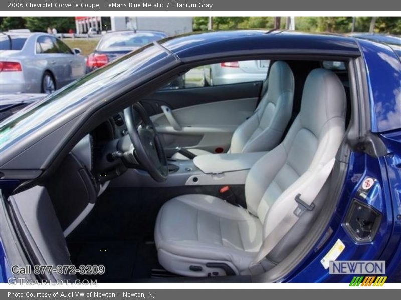 LeMans Blue Metallic / Titanium Gray 2006 Chevrolet Corvette Coupe