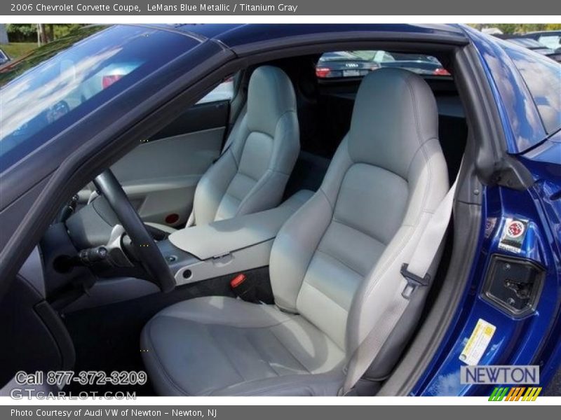 LeMans Blue Metallic / Titanium Gray 2006 Chevrolet Corvette Coupe