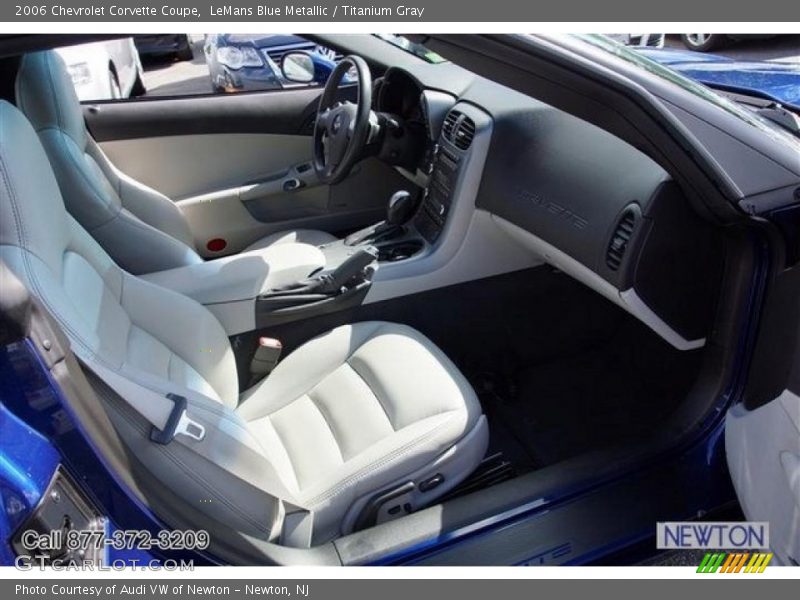 LeMans Blue Metallic / Titanium Gray 2006 Chevrolet Corvette Coupe