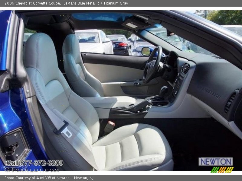 LeMans Blue Metallic / Titanium Gray 2006 Chevrolet Corvette Coupe