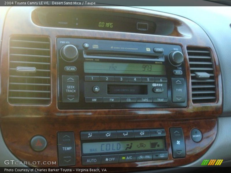 Desert Sand Mica / Taupe 2004 Toyota Camry LE V6