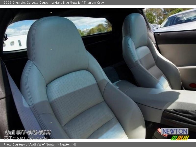 LeMans Blue Metallic / Titanium Gray 2006 Chevrolet Corvette Coupe