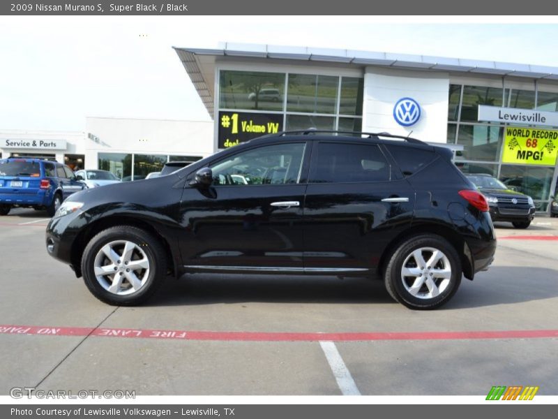 Super Black / Black 2009 Nissan Murano S