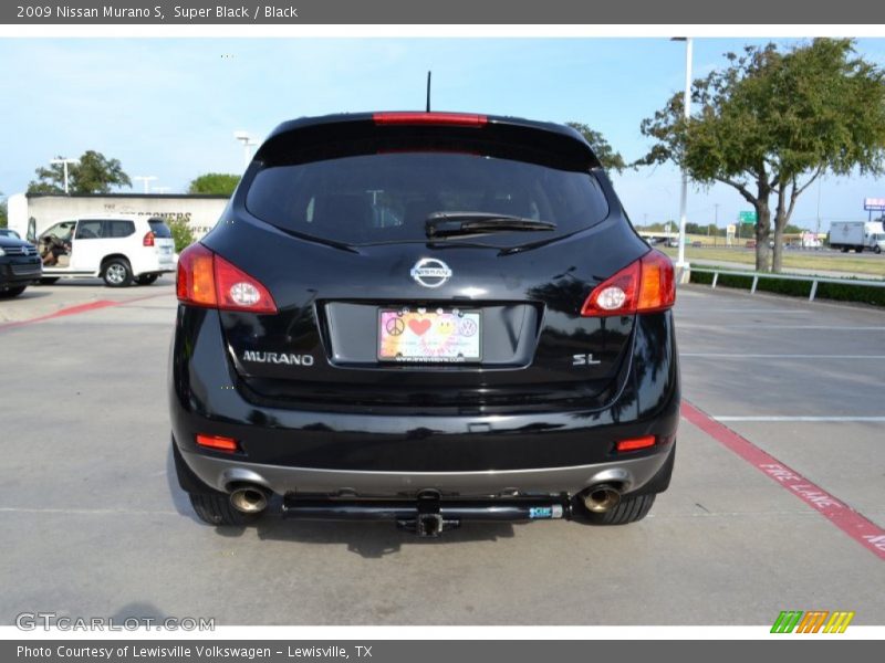 Super Black / Black 2009 Nissan Murano S