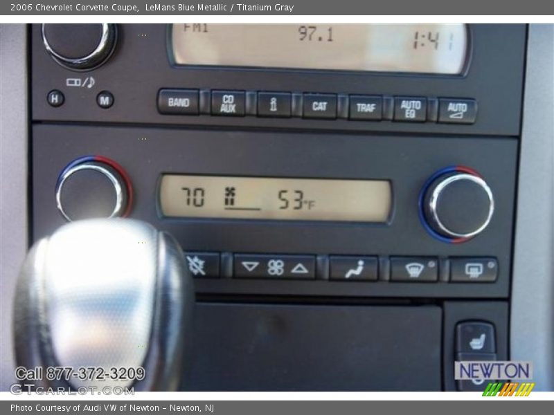 LeMans Blue Metallic / Titanium Gray 2006 Chevrolet Corvette Coupe