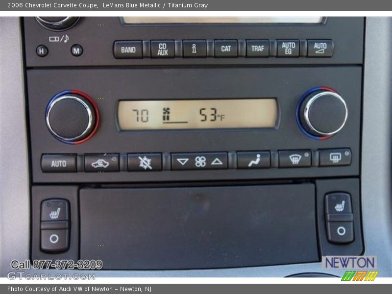 LeMans Blue Metallic / Titanium Gray 2006 Chevrolet Corvette Coupe