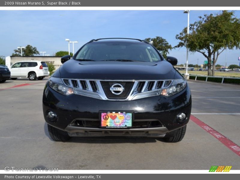 Super Black / Black 2009 Nissan Murano S
