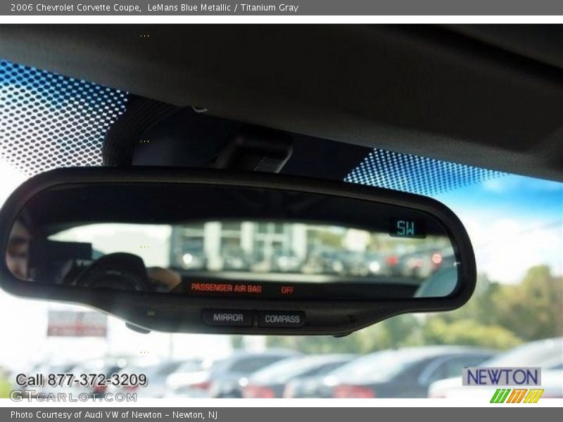 LeMans Blue Metallic / Titanium Gray 2006 Chevrolet Corvette Coupe