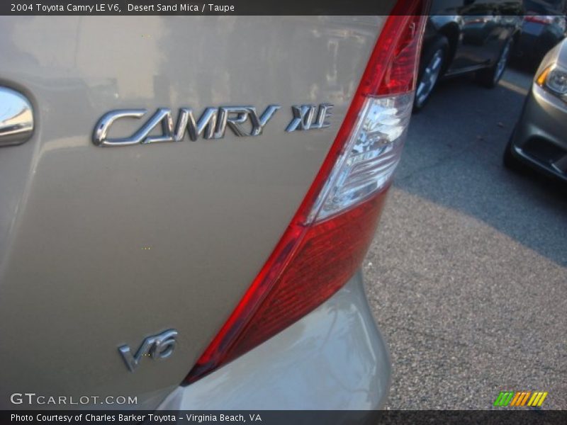 Desert Sand Mica / Taupe 2004 Toyota Camry LE V6