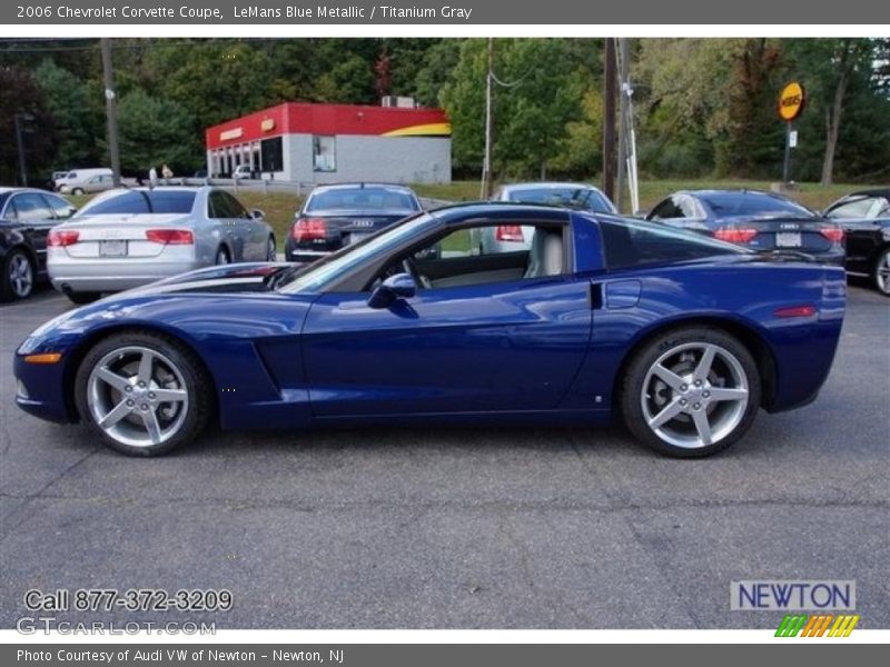 LeMans Blue Metallic / Titanium Gray 2006 Chevrolet Corvette Coupe