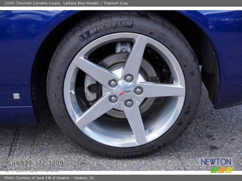 LeMans Blue Metallic / Titanium Gray 2006 Chevrolet Corvette Coupe