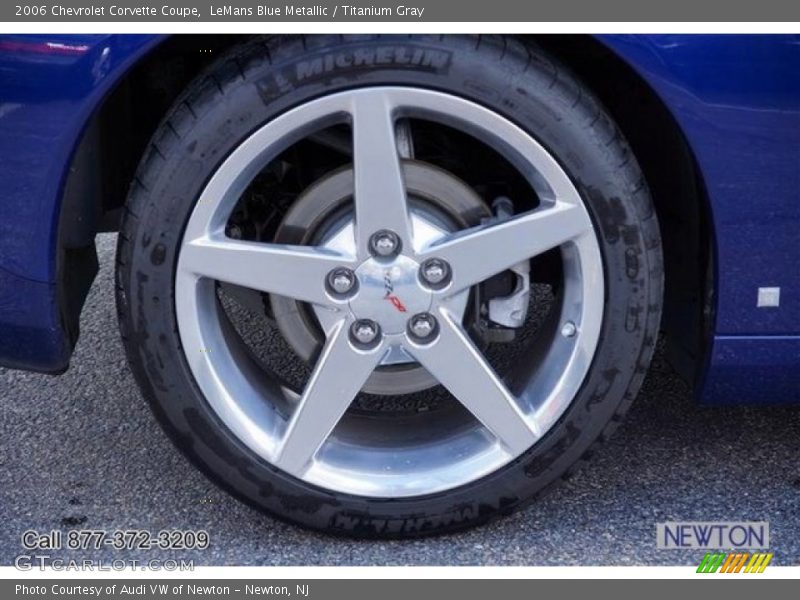 LeMans Blue Metallic / Titanium Gray 2006 Chevrolet Corvette Coupe