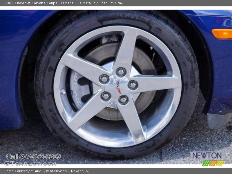 LeMans Blue Metallic / Titanium Gray 2006 Chevrolet Corvette Coupe