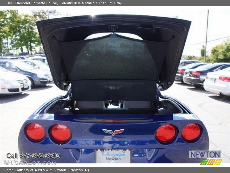 LeMans Blue Metallic / Titanium Gray 2006 Chevrolet Corvette Coupe