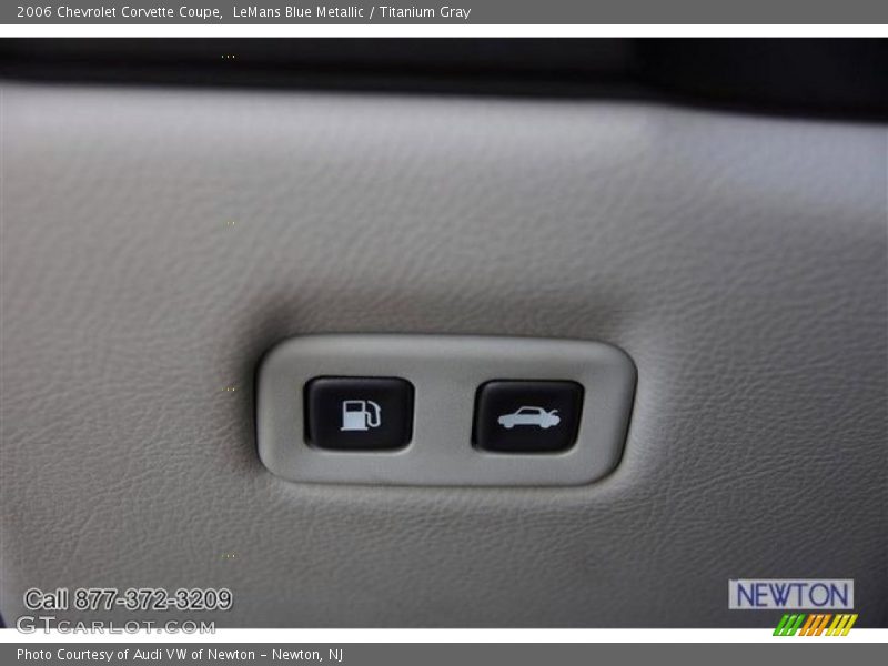LeMans Blue Metallic / Titanium Gray 2006 Chevrolet Corvette Coupe