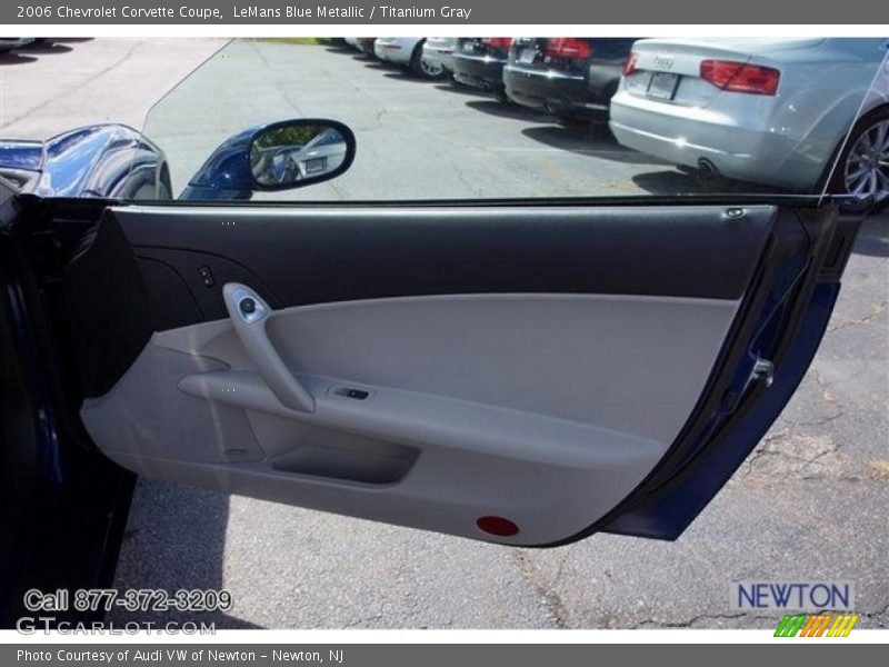 LeMans Blue Metallic / Titanium Gray 2006 Chevrolet Corvette Coupe