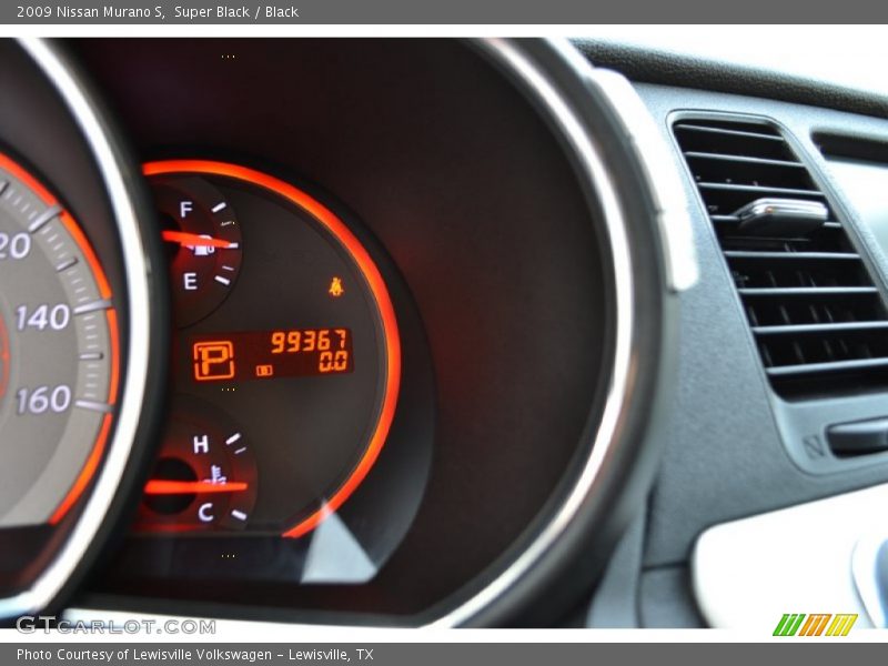 Super Black / Black 2009 Nissan Murano S
