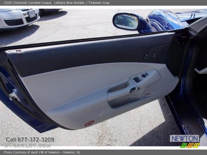 LeMans Blue Metallic / Titanium Gray 2006 Chevrolet Corvette Coupe