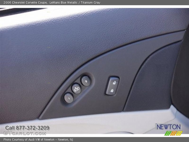 LeMans Blue Metallic / Titanium Gray 2006 Chevrolet Corvette Coupe