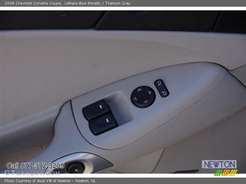 LeMans Blue Metallic / Titanium Gray 2006 Chevrolet Corvette Coupe