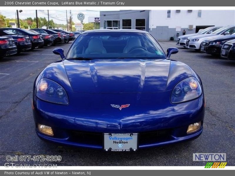 LeMans Blue Metallic / Titanium Gray 2006 Chevrolet Corvette Coupe