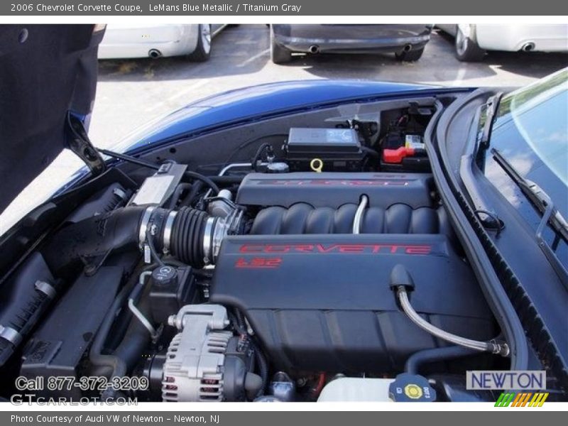 LeMans Blue Metallic / Titanium Gray 2006 Chevrolet Corvette Coupe
