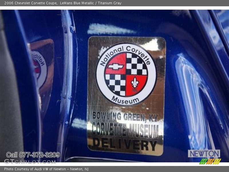LeMans Blue Metallic / Titanium Gray 2006 Chevrolet Corvette Coupe