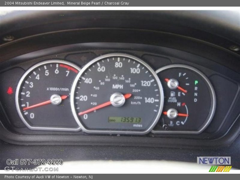 Mineral Beige Pearl / Charcoal Gray 2004 Mitsubishi Endeavor Limited