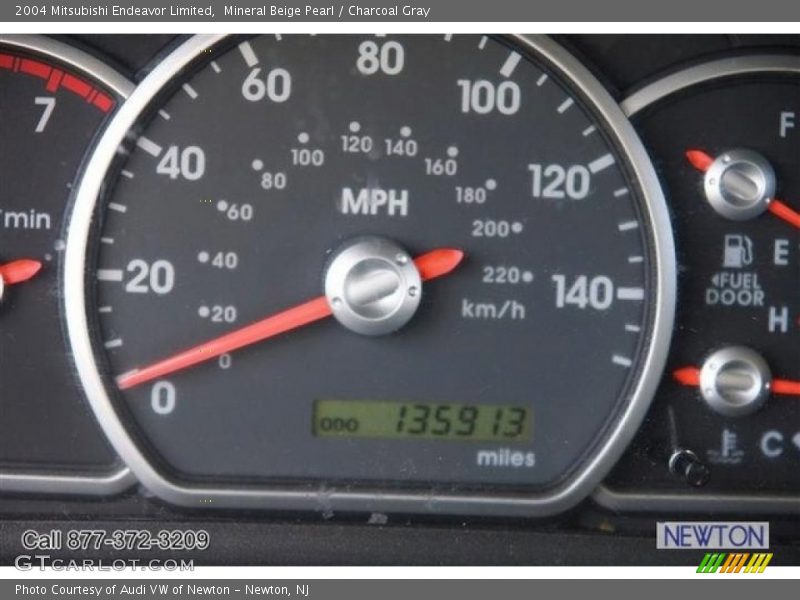 Mineral Beige Pearl / Charcoal Gray 2004 Mitsubishi Endeavor Limited