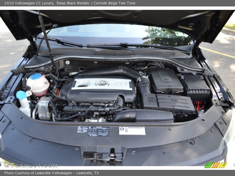 Deep Black Metallic / Cornsilk Beige Two Tone 2010 Volkswagen CC Luxury