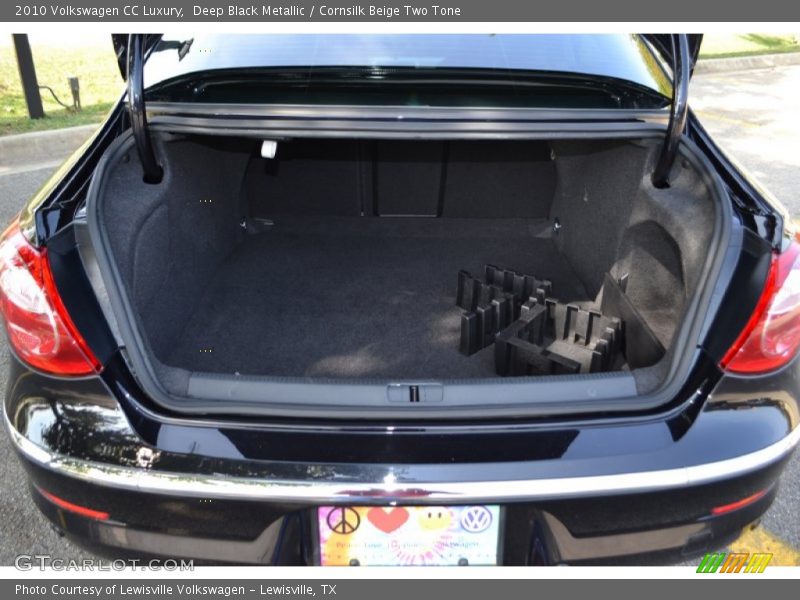 Deep Black Metallic / Cornsilk Beige Two Tone 2010 Volkswagen CC Luxury