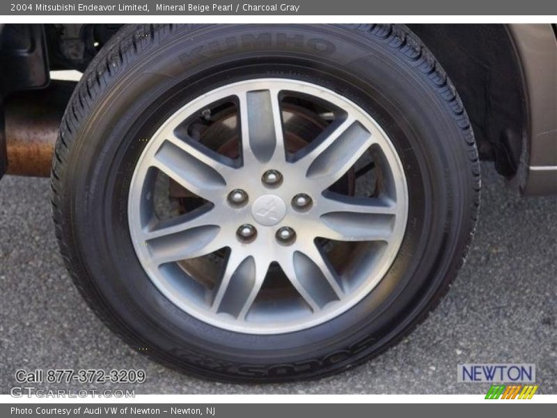 Mineral Beige Pearl / Charcoal Gray 2004 Mitsubishi Endeavor Limited