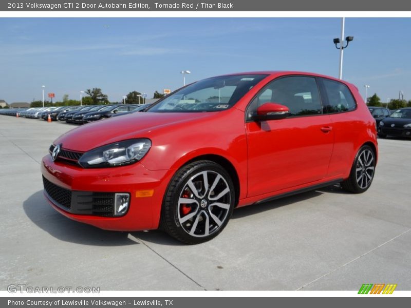 Tornado Red / Titan Black 2013 Volkswagen GTI 2 Door Autobahn Edition