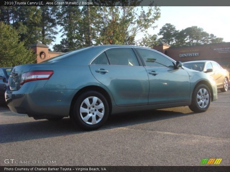 Aloe Green Metallic / Bisque 2010 Toyota Camry LE