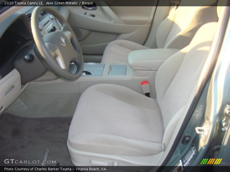 Aloe Green Metallic / Bisque 2010 Toyota Camry LE