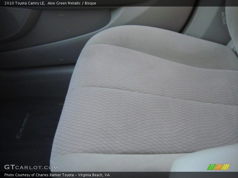 Aloe Green Metallic / Bisque 2010 Toyota Camry LE