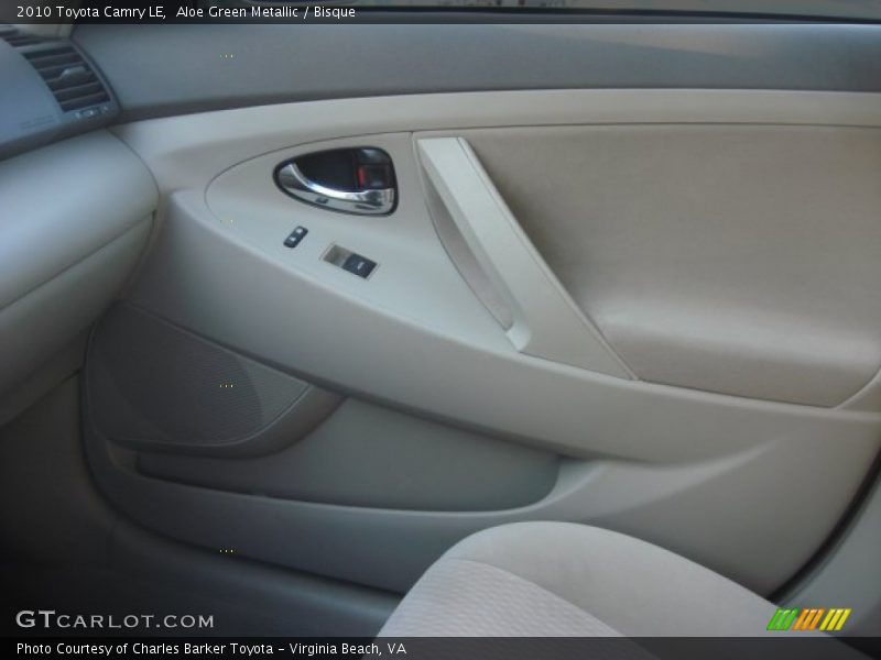 Aloe Green Metallic / Bisque 2010 Toyota Camry LE
