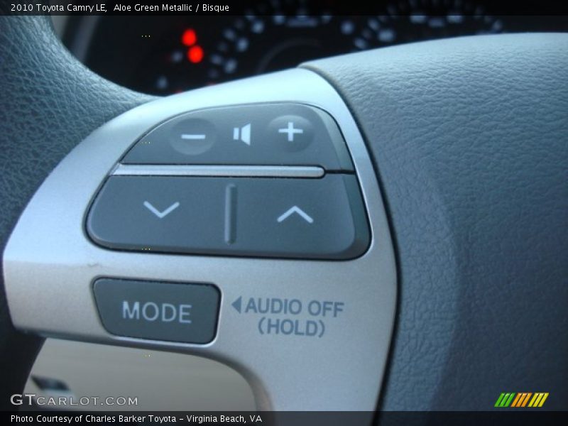 Aloe Green Metallic / Bisque 2010 Toyota Camry LE