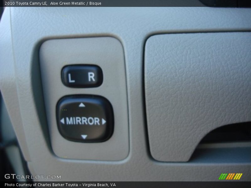 Aloe Green Metallic / Bisque 2010 Toyota Camry LE
