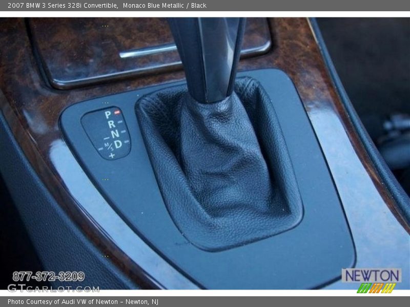 Monaco Blue Metallic / Black 2007 BMW 3 Series 328i Convertible