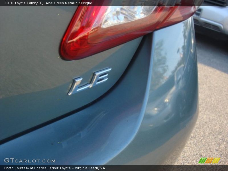 Aloe Green Metallic / Bisque 2010 Toyota Camry LE