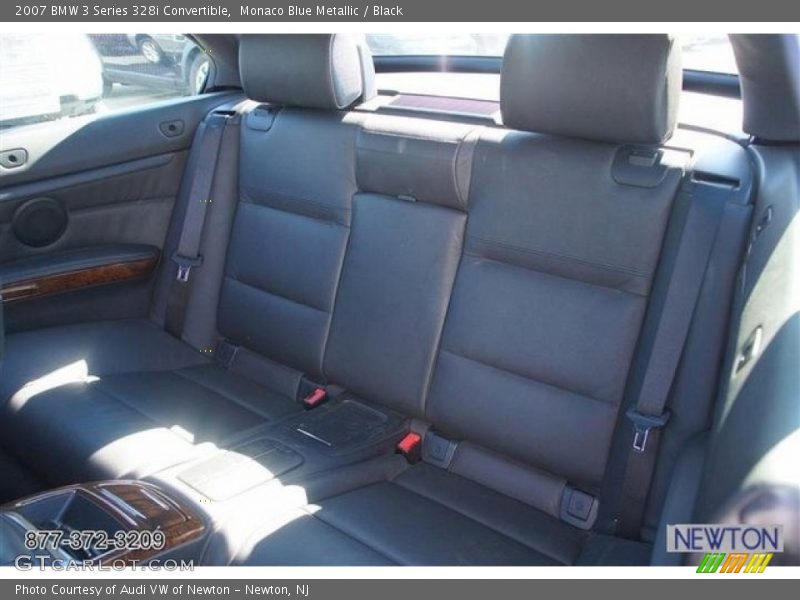 Monaco Blue Metallic / Black 2007 BMW 3 Series 328i Convertible