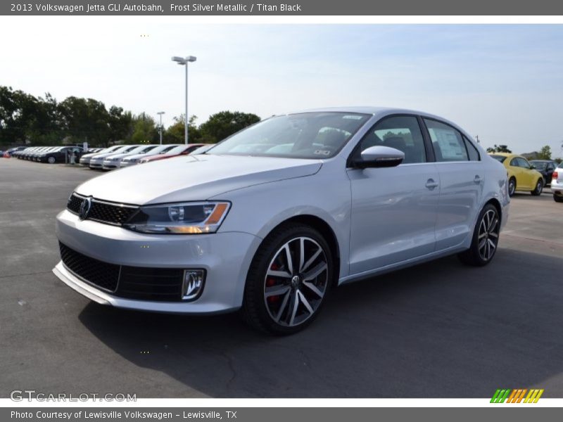 Frost Silver Metallic / Titan Black 2013 Volkswagen Jetta GLI Autobahn