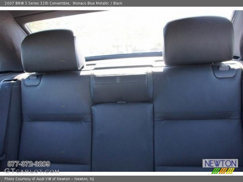 Monaco Blue Metallic / Black 2007 BMW 3 Series 328i Convertible