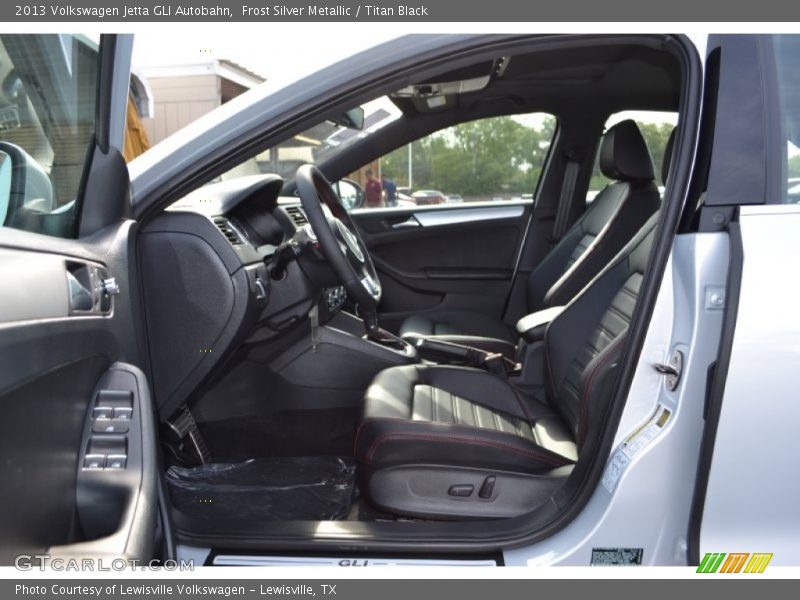 Frost Silver Metallic / Titan Black 2013 Volkswagen Jetta GLI Autobahn