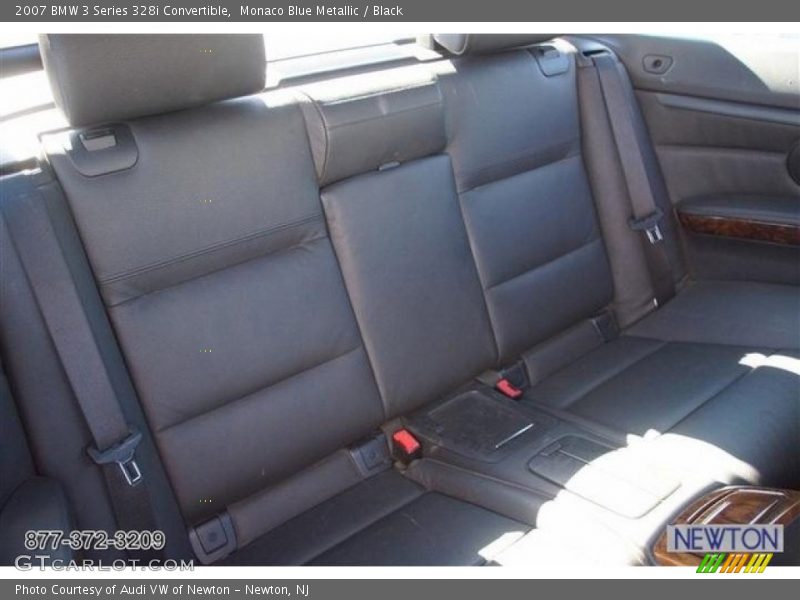 Monaco Blue Metallic / Black 2007 BMW 3 Series 328i Convertible