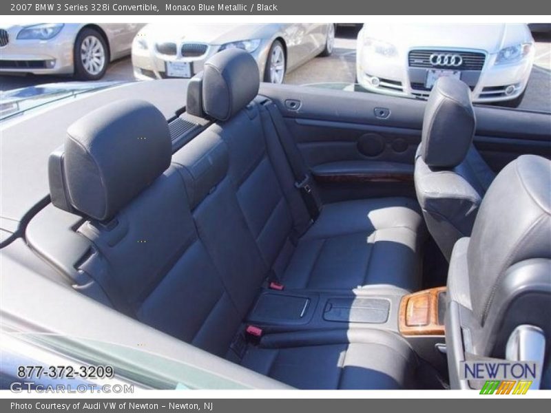 Monaco Blue Metallic / Black 2007 BMW 3 Series 328i Convertible
