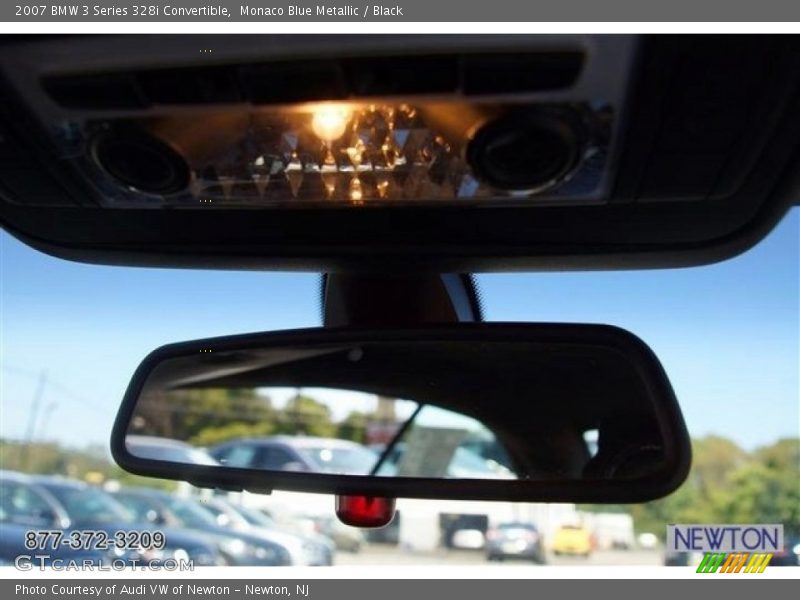 Monaco Blue Metallic / Black 2007 BMW 3 Series 328i Convertible
