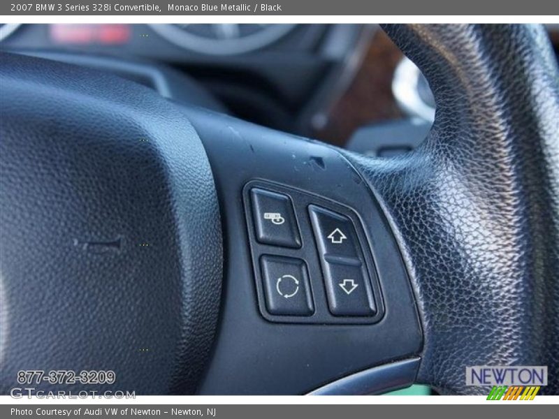 Monaco Blue Metallic / Black 2007 BMW 3 Series 328i Convertible